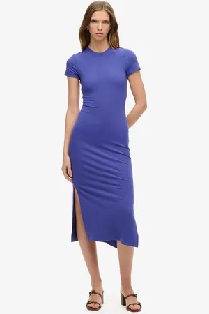 Superdry Midi T-shirtjurk - Dames - Jurken