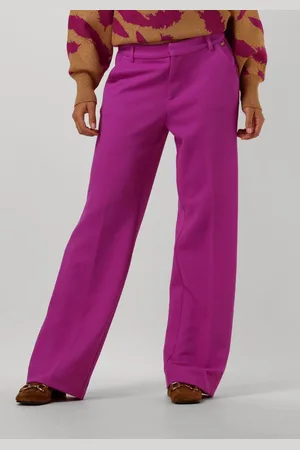 POM Amsterdam Wide Leg Cactus Pink Broeken -