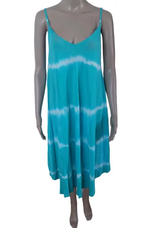 Merkloos Jurk - Dames - Los vallend - Getailleerd - Kleur