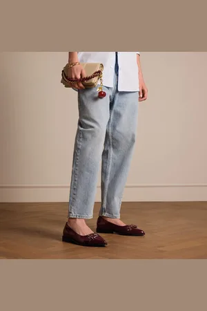 Manfield Dames - Bordeaux rode lakleren ballerina