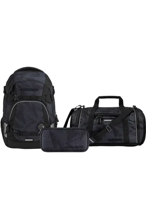 Coocazoo Schoolrugzakset MATE Dark Mission, etui + sporttas