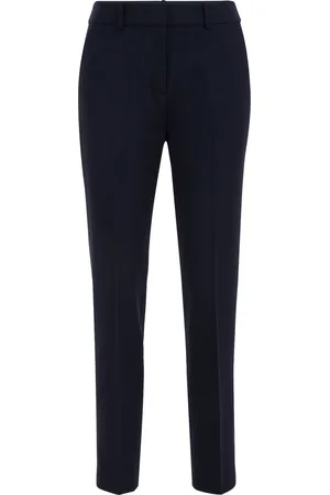 WE Fashion Dames slim fit pantalon