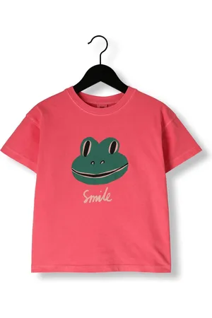 Jelly Mallow Smiling Frog Pigment T-shirt Polo
