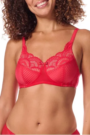 Amoena Karolina Voorgevormde BH Zonder Beugel Hot Pink/Sand 80 AA
