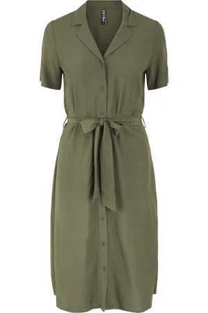Pieces® PCOLIVIA SS DRESS NOOS BC Dames Jurk