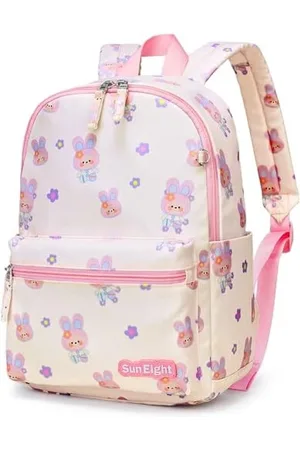Merkloos Kinderrugzak - Schattige dieren Print - Primaire kinderrugzak - Lichtgewicht - Waterdichte rugzak