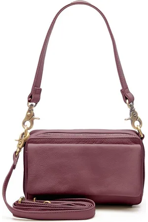 Chabo Bags Chabo Bags - Noa Fashion Bag - Schoudertas - Crossbody - Leer - / Donkerrood