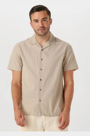 Anerkjendt Akleo Sss Cot/linen Shirt Heren - Vrijetijds blouse -