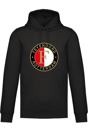 Kariban FEYENOORD ROTTERDAM (logo voorkant) HET LEGIOEN (tekst achterkant) bedrukte hoodie maat large