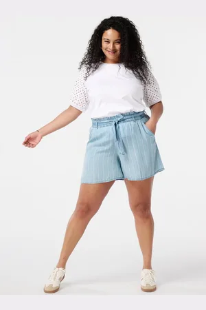 MS Mode Shorts Short met strepen