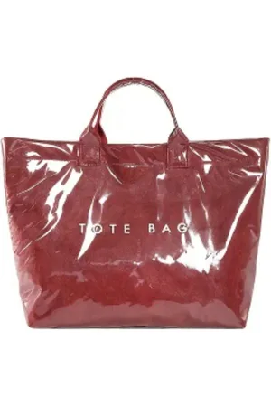Merkloos Gekreukte textuur Tote Bag – Trendy Shopper – Waterafstotende Grote Tas voor Dames