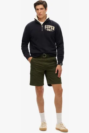 Superdry Vintage Heavy Cargo Shorts Groen 28 Man