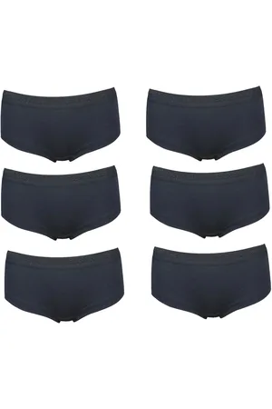 Merkloos 6-Pack Dames Hipsters Beeren Young - maat XL