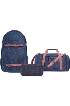 Coocazoo Rugzakset PORTER Sweet Rose, etui + sporttas
