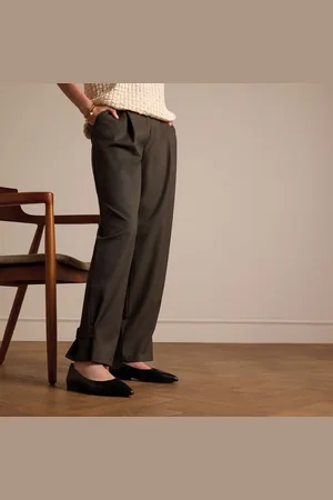 No Stress Dames - Zwarte leren loafers