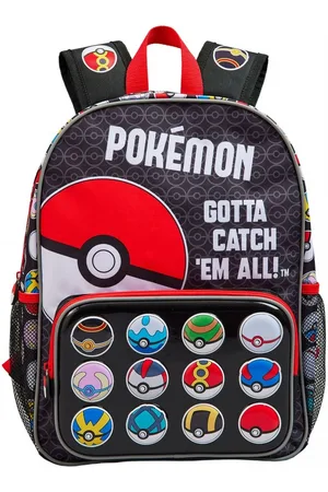Pokemon Schooltas kleuter rugzak zwart 