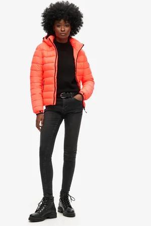 Superdry Hooded Classic Fuji Puffer Dames Jas
