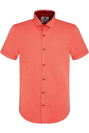 Gabbiano Overhemd Overhemd Met Structuur 335532 4002 Light Coral Mannen
