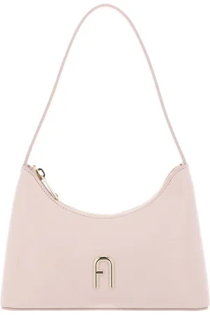 Furla Leren Schoudertas Avondtas Diamante Mini Shoulder Bag Roze