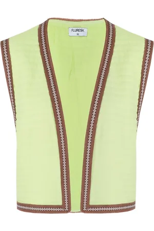 Fluresk Gilet Danica Gilet 25zsf12 749 Seafoam Mint Dames