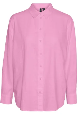 VERO MODA Blouse Vmlinn Ls Shirt Wvn Noos 10305085 Bonbon Dames