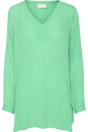 Kaffe Amber V-Neck Tunic Dames Tuniek