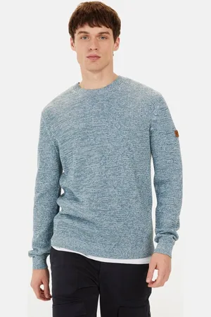 Camel Active Trui met ronde hals van katoen