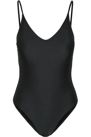 Pieces® Dames Badpak PCBAOMI Ronde Hals Effen