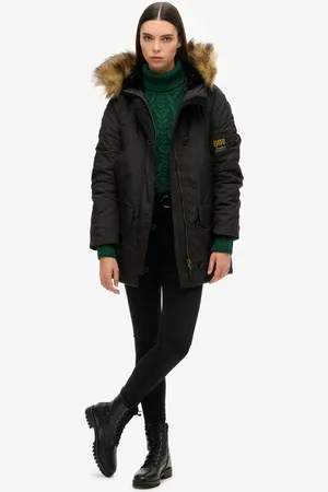 Superdry Military MA1 parka met capuchon - Dames - Gewatteerde jassen