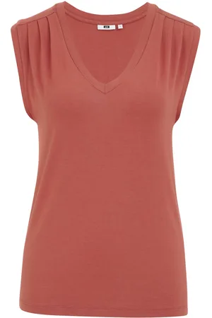 WE Fashion Dames singlet met V-hals