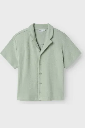 NAME IT NKMHIVAJ SS NREG SHIRT - Jongens - Blouses