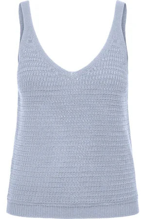 ONLY ONLROSEANN SL V-NECK KNT - Meisjes - Tank tops