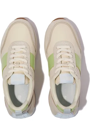 FitFlop F-Mode Flow Sneaker - Nylon & Suede Mix