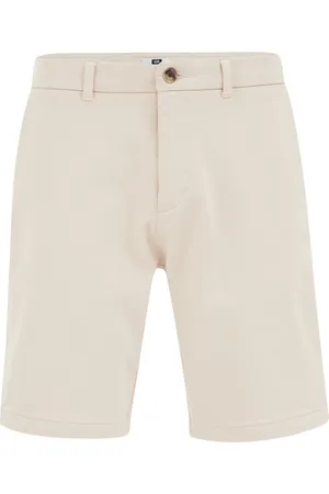 WE Fashion Heren slim fit chinoshort