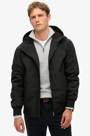 Superdry Surplus Nylon bomberjack met capuchon - Heren - Buitenjassen