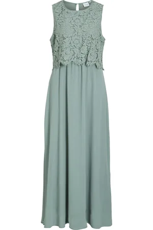 VILA VIMILINA LACE DRESS - NOOS/DC - Dames - Maxi jurken