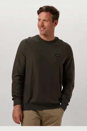 PME Legend™ R-neck American Classic Buckley Knit Truien & Vesten Heren - Sweater - Hoodie - Vest-