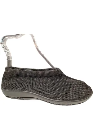 Q-Fit Julia Zwarte Dames Pantoffels - - 40