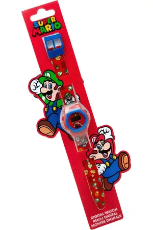 Accutime Super Mario Horloge - Rood - Digitaal