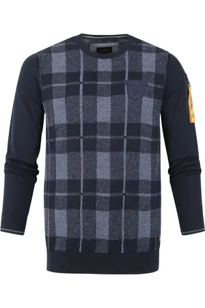 PME Legend™ Trui Ruiten Donkerblauw - Heren