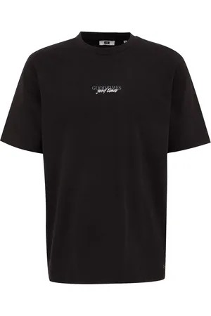 WE Fashion Heren Heavyweight relaxed fit T-shirt
