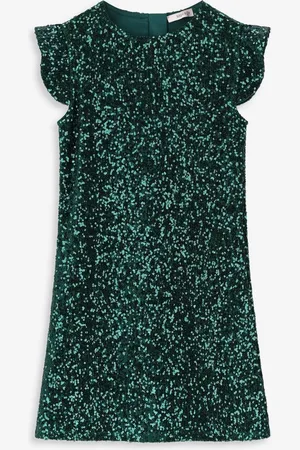 Sissy-Boy Groene jurk met pailletten