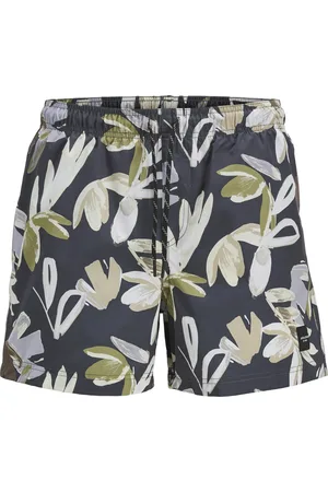 JACK & JONES JACK&JONES - JPSTMAUI JJSWIM FLOWER AOP AKM - Jongens - Zwembroeken