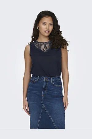 JDY DODO S/L TOP JRS DIA - Dames - Tank tops