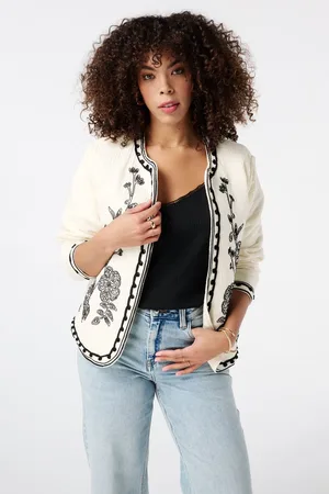 MS Mode Jacket Jas met borduursels