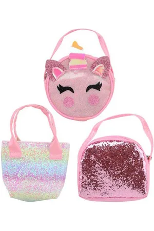 Merkloos Fantastische Glamour Handtas Glitters