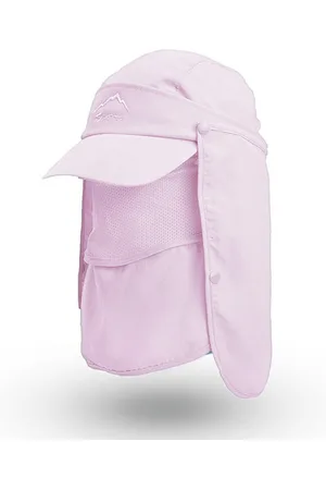Merkloos Zonnepet met afneembare gezichts- en halsflap Snel drogende ademende vissershoed Zomer outdoor zonbeschermende brede rand visserspet voor mannen en vrouwen - afneembare zonnehoed
