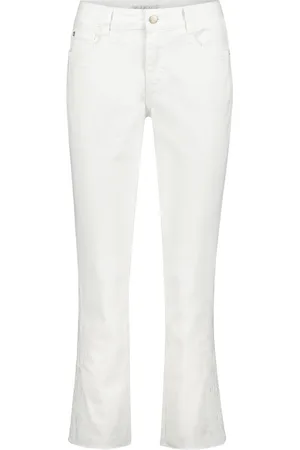 Red Button Jeans Kate Offwhite And Embroidery Srb4210 38 Off White Dames