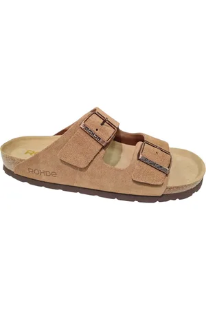 Rohde Leren Heren Slippers - - 42