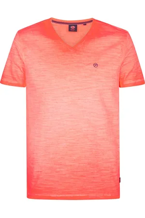 Petrol Industries Heren Logo T-shirt Stingray - Roze